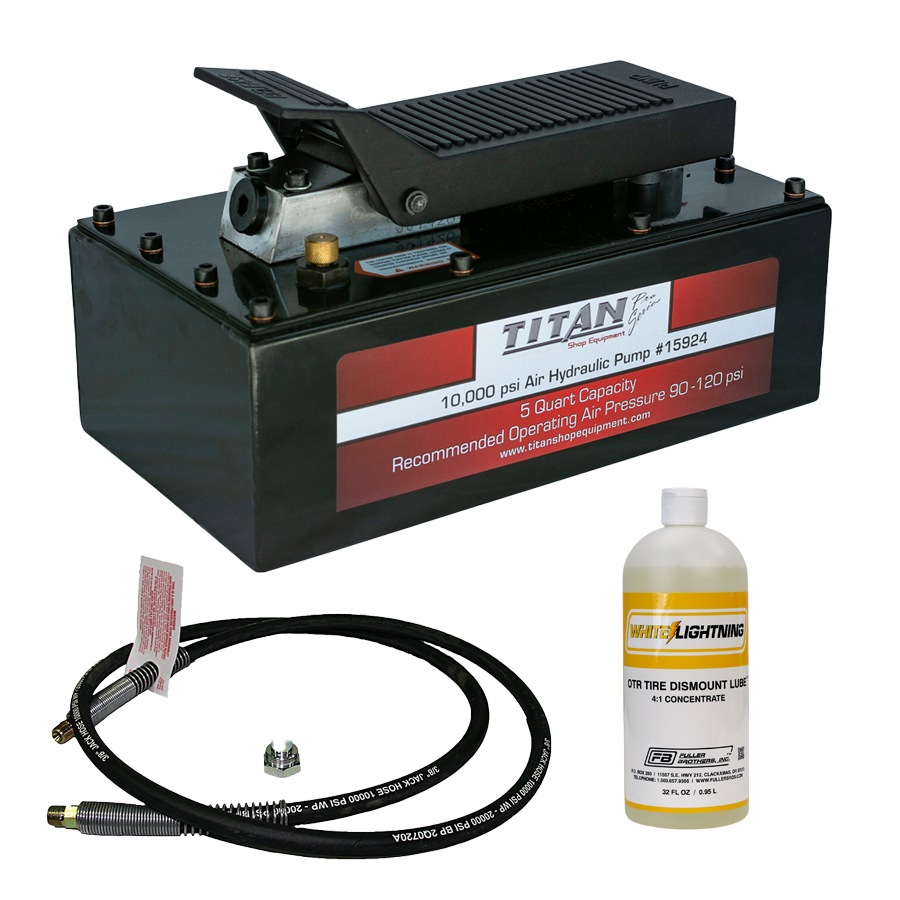 AME Combi Bead Breaker With Free Pump, Hose, Coupler and Lube - Storage